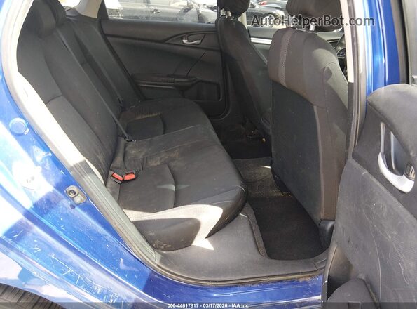 2HGFC2F65KH574537 2019 HONDA CIVIC Blue Вид наклейки з VIN-кодом