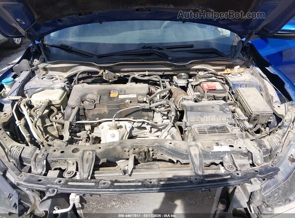 2HGFC2F65KH574537 2019 HONDA CIVIC Blue Вид ззаду