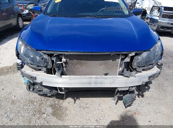 2HGFC2F65KH574537 2019 HONDA CIVIC Blue Вид спереду