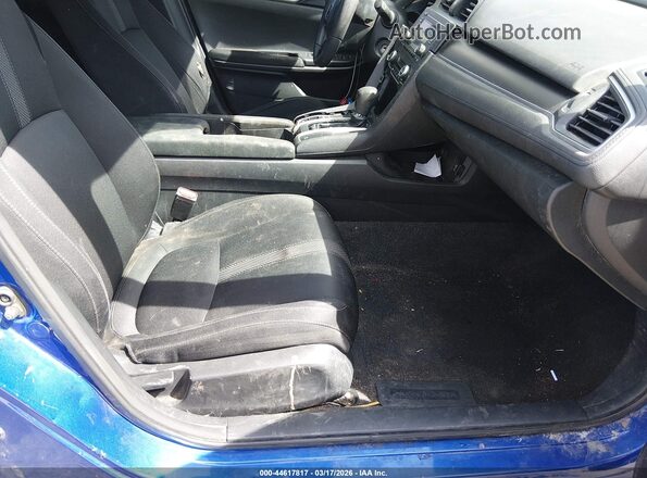 2HGFC2F65KH574537 2019 HONDA CIVIC Blue Вид салону спереду