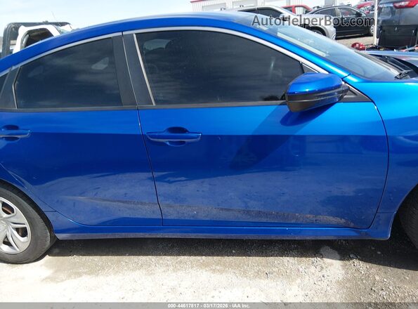 2HGFC2F65KH574537 2019 HONDA CIVIC Blue Панорамний вид салону 360°