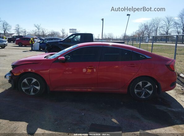 2HGFC2F66KH592514 2019 HONDA CIVIC Red სალონის 360-გრადუსიანი ხედი