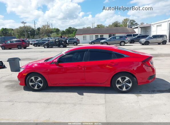 2HGFC2F66MH504516 2021 HONDA CIVIC Red Vista interior de 360 grados