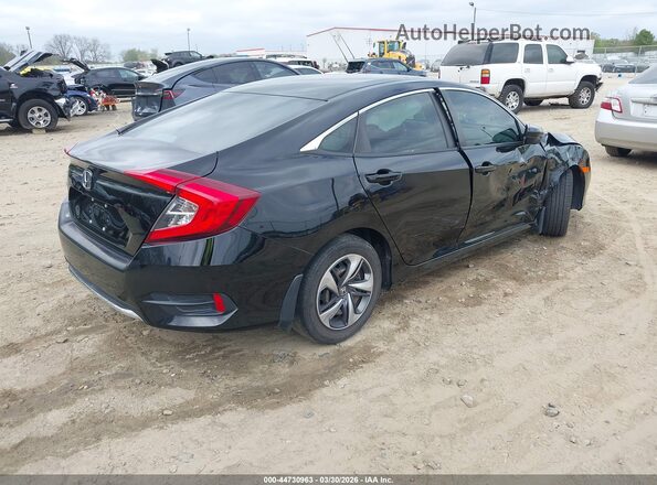 2HGFC2F66MH540013 2021 HONDA CIVIC Black Задня права чверть