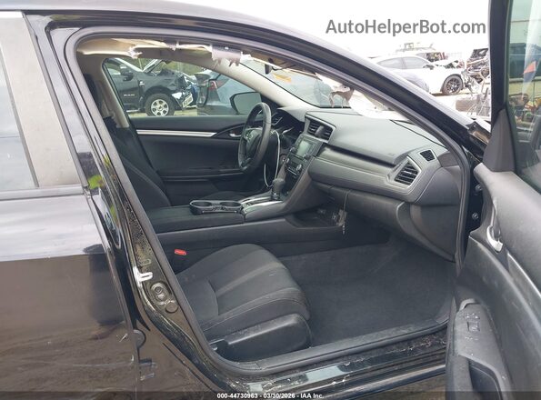 2HGFC2F66MH540013 2021 HONDA CIVIC Black Вид салону спереду