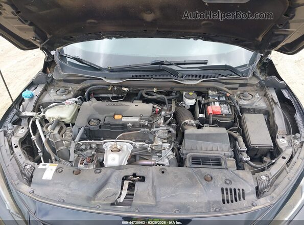 2HGFC2F66MH540013 2021 HONDA CIVIC Black Вид ззаду