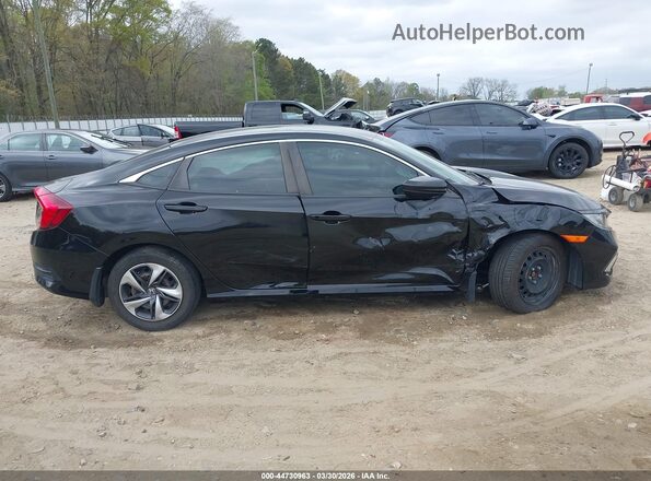 2HGFC2F66MH540013 2021 HONDA CIVIC Black Вид задньої частини салону