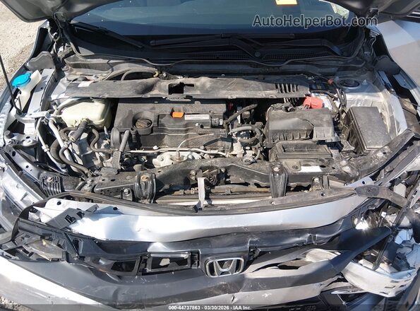 2HGFC2F67LH590109 2020 HONDA CIVIC Silver Vista trasera