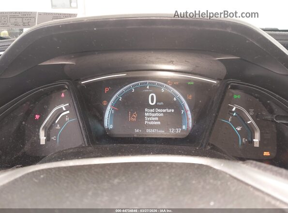 2HGFC2F68LH554557 2020 HONDA CIVIC Синий Вид задних сидений
