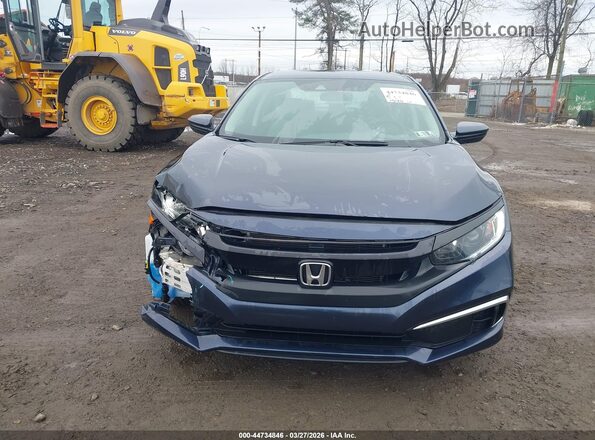 2HGFC2F68LH554557 2020 HONDA CIVIC Синий Вид щитка приборов