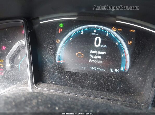 2HGFC2F68MH509510 2021 HONDA CIVIC Red Вид задніх сидінь