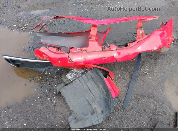 2HGFC2F68MH509510 2021 HONDA CIVIC Red Вид панелі приладів