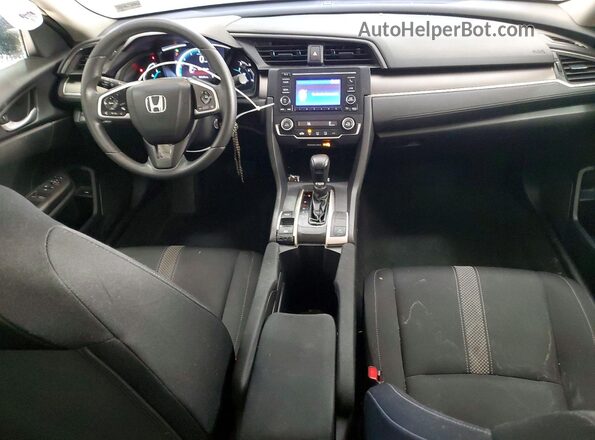 2HGFC2F68MH544435 2021 HONDA CIVIC Black Առջևի վահանակի տեսք