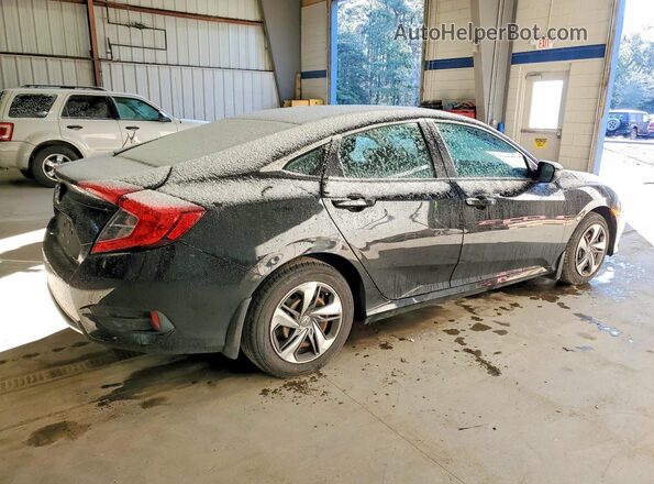2HGFC2F68MH544435 2021 HONDA CIVIC Black Հետևի աջ