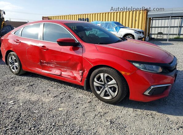 2HGFC2F69KH535773 2019 HONDA CIVIC Red 