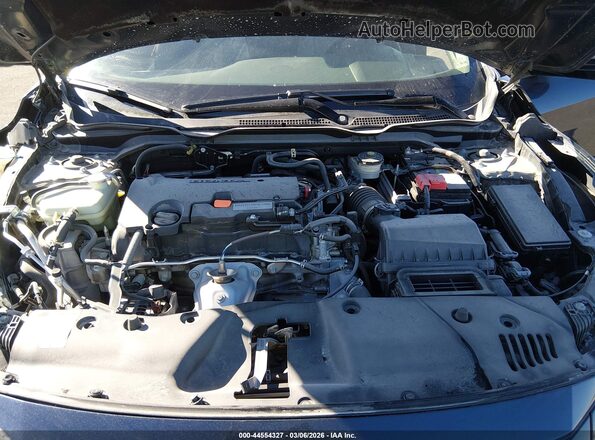 2HGFC2F6XKH525561 2019 HONDA CIVIC Black Вид ззаду
