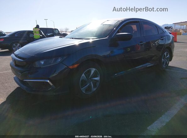 2HGFC2F6XKH525561 2019 HONDA CIVIC Black Передня ліва чверть