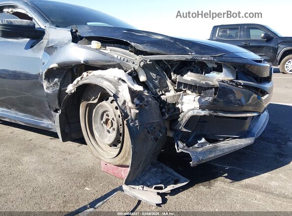 2HGFC2F6XKH525561 2019 HONDA CIVIC Black Вид спереду