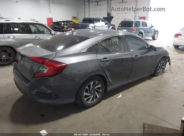 2HGFC2F73JH578285 2018 HONDA CIVIC Gray Tył prawy