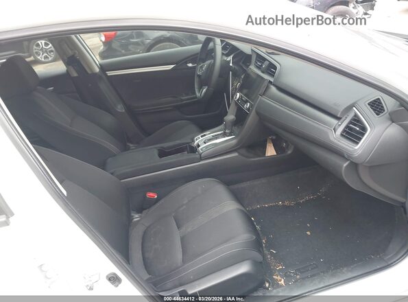 2HGFC2F74JH528219 2018 HONDA CIVIC White წინა სალონის ხედი
