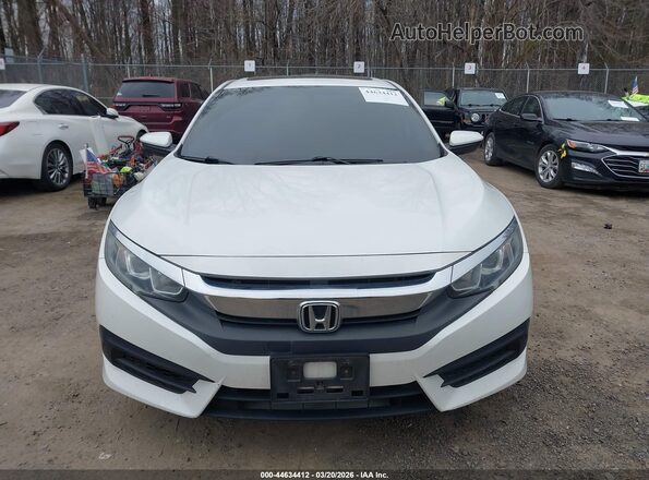 2HGFC2F74JH528219 2018 HONDA CIVIC White ხელსაწყოთა პანელის ხედი