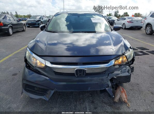 2HGFC2F77HH500523 2017 HONDA CIVIC Gray Вид задньої частини салону