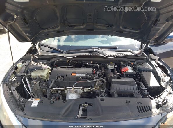 2HGFC2F77HH500523 2017 HONDA CIVIC Gray Вид ззаду