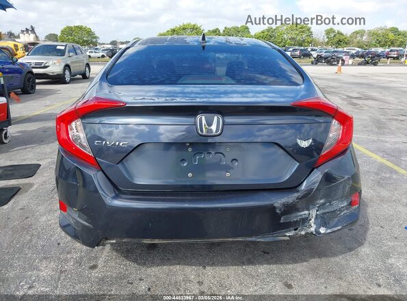 2HGFC2F77HH500523 2017 HONDA CIVIC Gray 