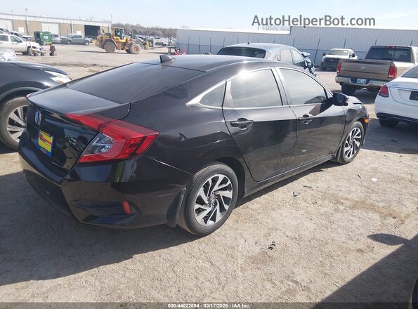 2HGFC2F78HH575201 2017 HONDA CIVIC Black Rear right
