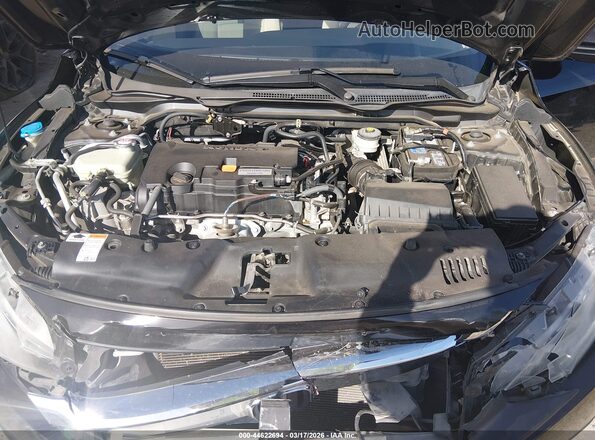 2HGFC2F78HH575201 2017 HONDA CIVIC Black Rear view