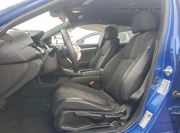 2HGFC2F80MH518607 2021 HONDA CIVIC Blue Vista interior delantera