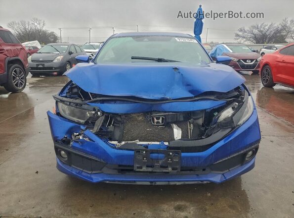 2HGFC2F80MH518607 2021 HONDA CIVIC Blue Vista frontal