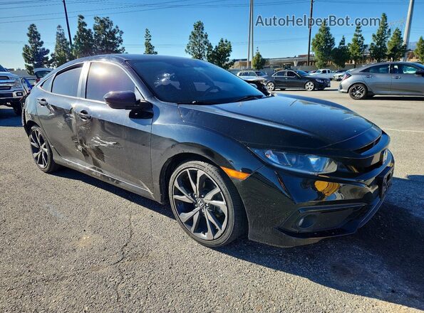 2HGFC2F81KH582782 2019 HONDA CIVIC Black 