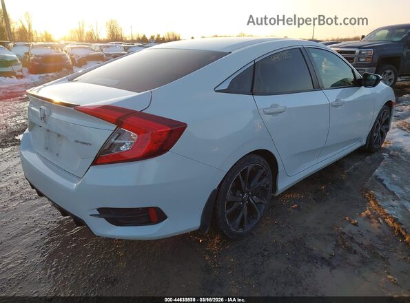 2HGFC2F81LH540274 2020 HONDA CIVIC White უკანა მარჯვენა