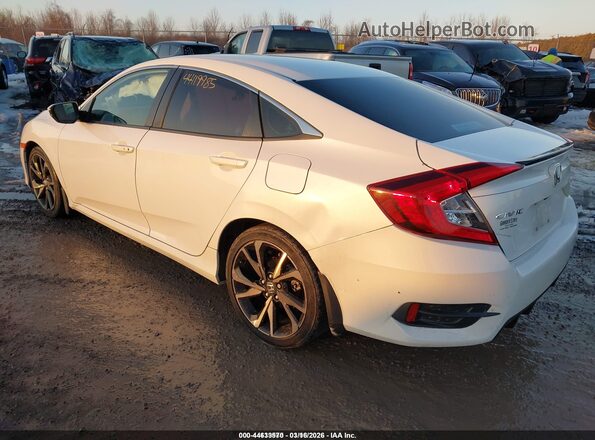 2HGFC2F81LH540274 2020 HONDA CIVIC White უკანა მარცხენა