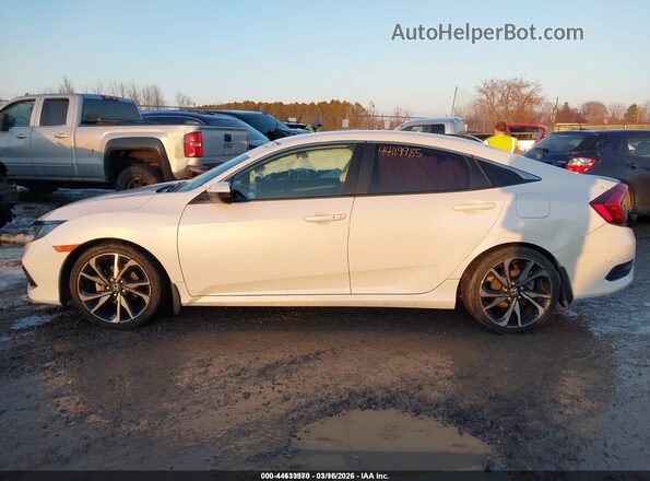 2HGFC2F81LH540274 2020 HONDA CIVIC White სალონის 360-გრადუსიანი ხედი