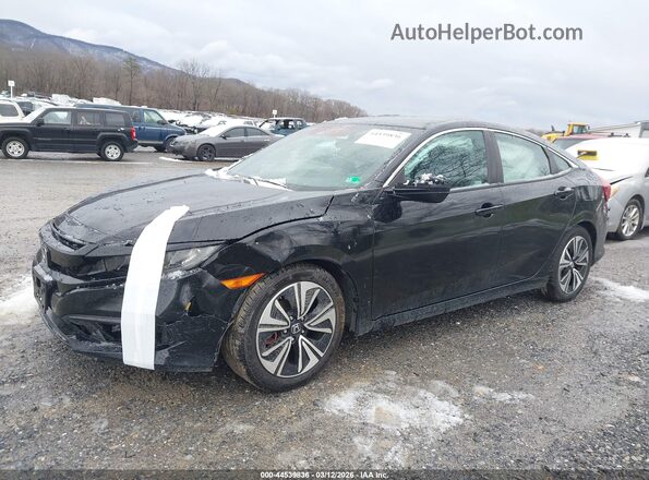 2HGFC2F81MH515733 2021 HONDA CIVIC Black Вид спереду