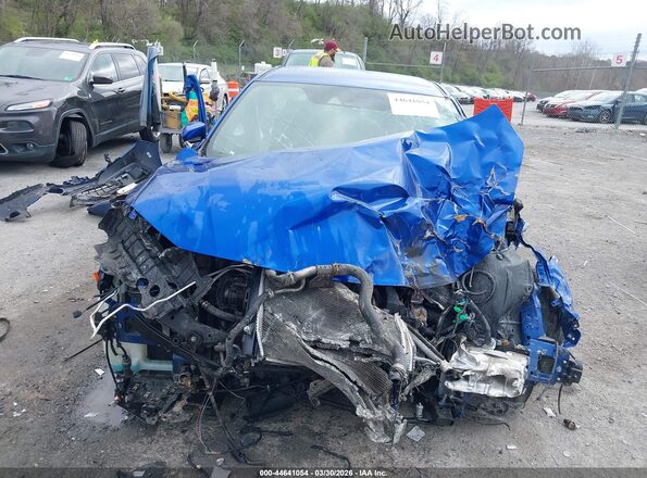 2HGFC2F82MH505180 2021 HONDA CIVIC Blue Вид панелі приладів