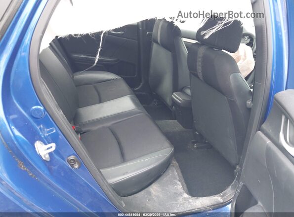 2HGFC2F82MH505180 2021 HONDA CIVIC Blue Вид наклейки з VIN-кодом
