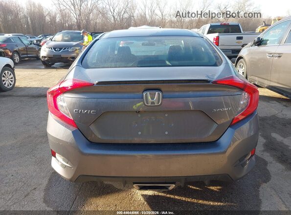 2HGFC2F83MH516950 2021 HONDA CIVIC Gray 