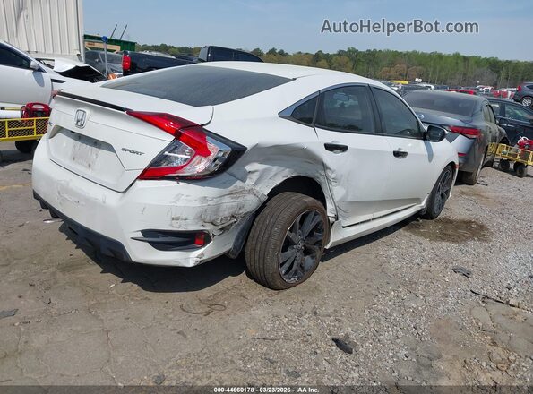 2HGFC2F87MH533234 2021 HONDA CIVIC White Rear right