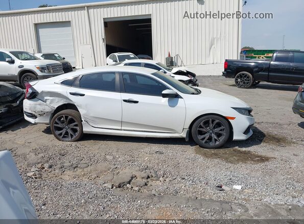 2HGFC2F87MH533234 2021 HONDA CIVIC White Rear interior view