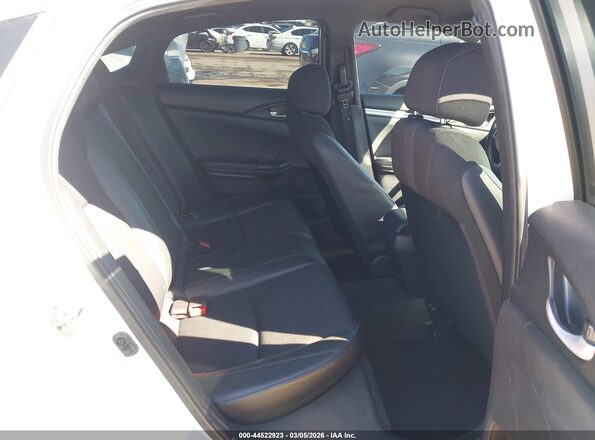 2HGFC2F88KH598395 2019 HONDA CIVIC White Vista de la etiqueta del VIN