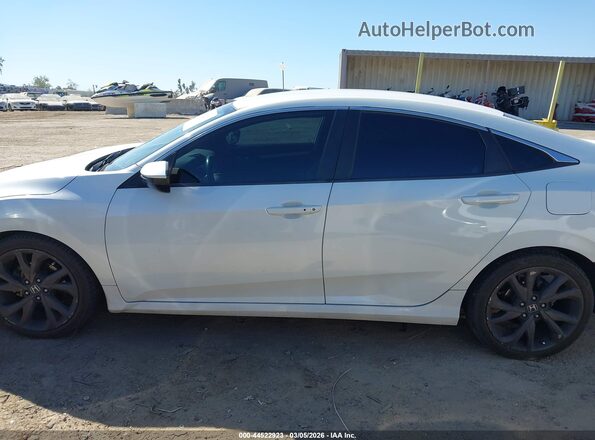 2HGFC2F88KH598395 2019 HONDA CIVIC White 