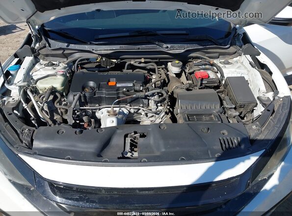 2HGFC2F88KH598395 2019 HONDA CIVIC White Vista trasera