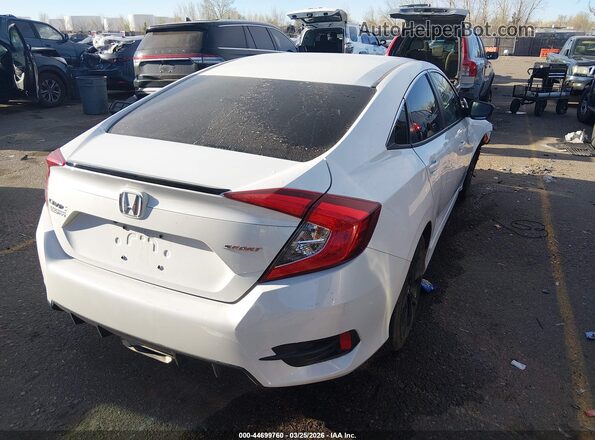 2HGFC2F88LH531653 2020 HONDA CIVIC White უკანა მარჯვენა