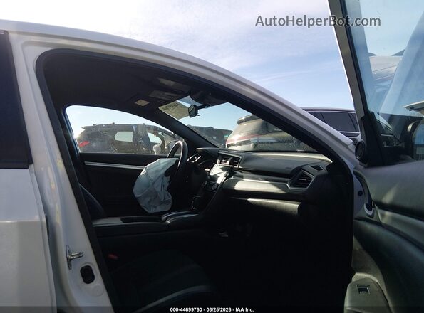 2HGFC2F88LH531653 2020 HONDA CIVIC White წინა სალონის ხედი