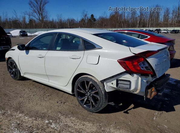 2HGFC2F89KH523009 2019 HONDA CIVIC White უკანა მარცხენა