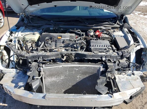 2HGFC2F89KH523009 2019 HONDA CIVIC White უკანა სალონის ხედი