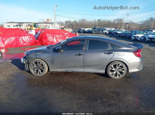 2HGFC2F89KH565955 2019 HONDA CIVIC Gray 